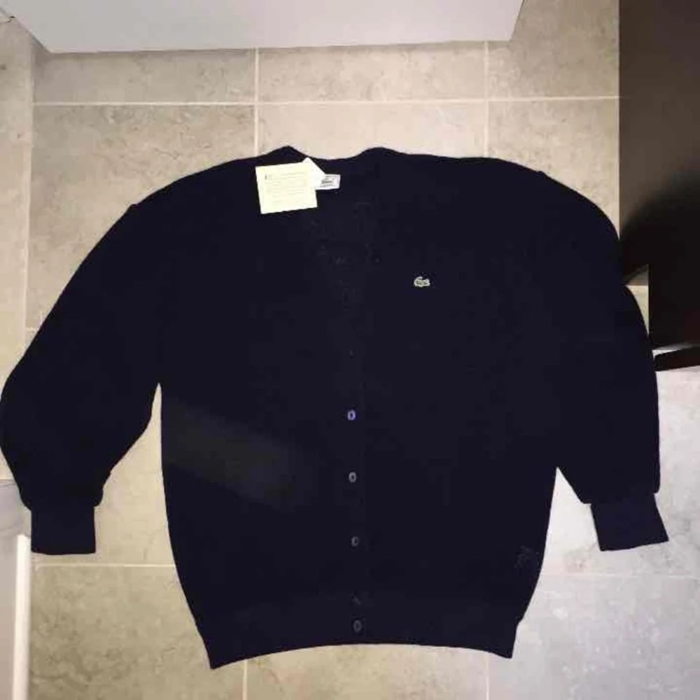 Lacoste Wool Cardigan